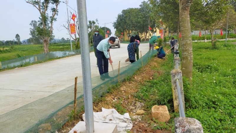 Vũ Quang: Các CĐCS tiếp tục chung tay cùng địa phương xây dựng nông thôn mới